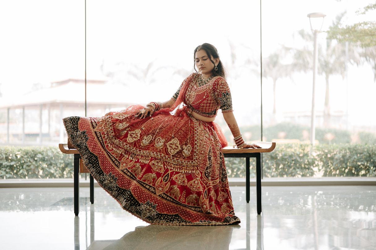 Sneha, between the ring ceremony and the dance