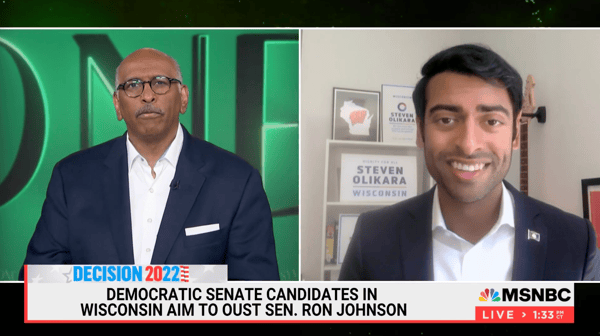 Steven Olikara on MSNBC Symone with Michael Steele