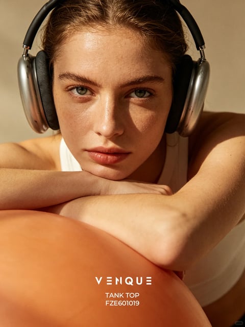 Warm Minimal Athleisure Editorial