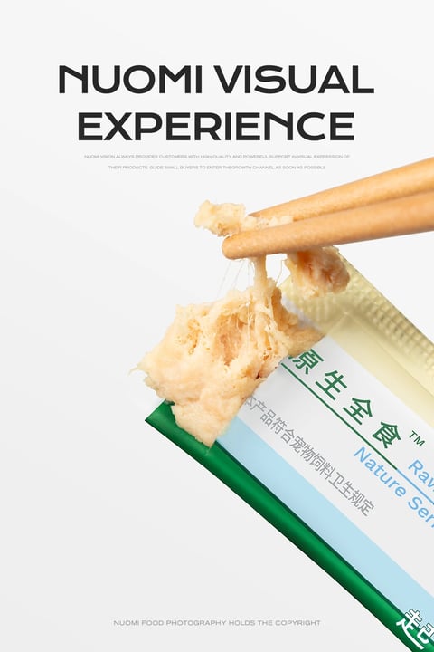 Minimal Cream-Tone Food Editorial