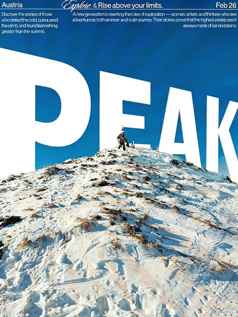 Mountain Editorial Posters
