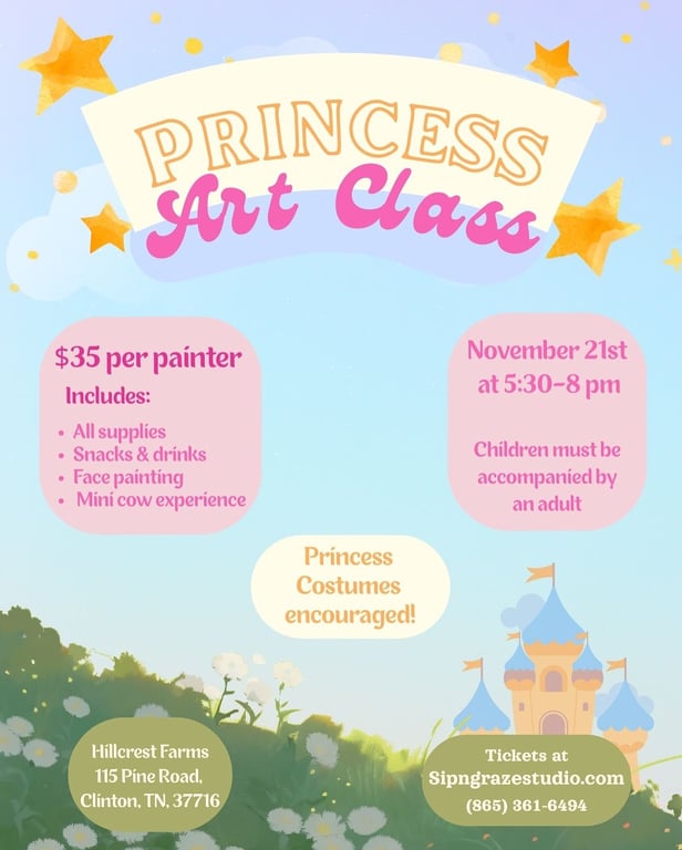 Princess Art Class