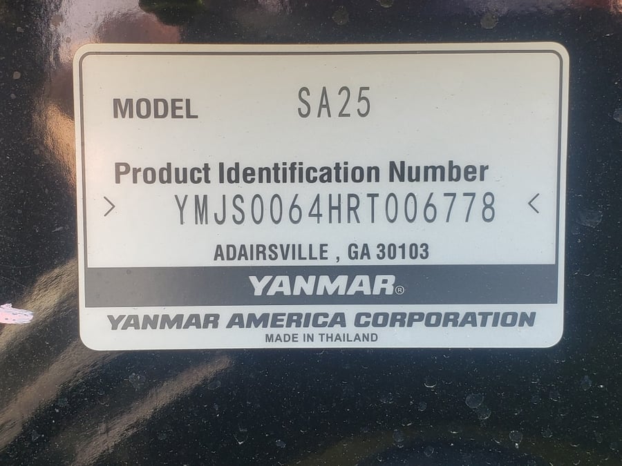 2025 Yanmar SA325, image 2