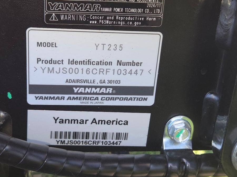 2025 Yanmar YT235VXHI-TL, image 6