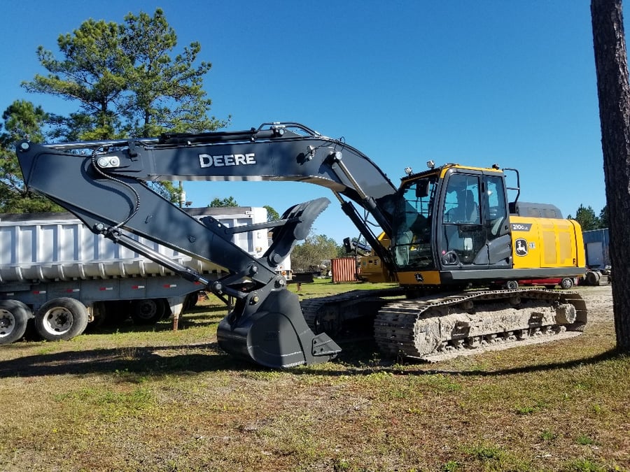 2021 John Deere 210G LC, image 3