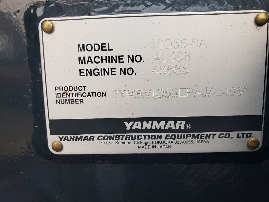 2024 Yanmar VIO55, image 4