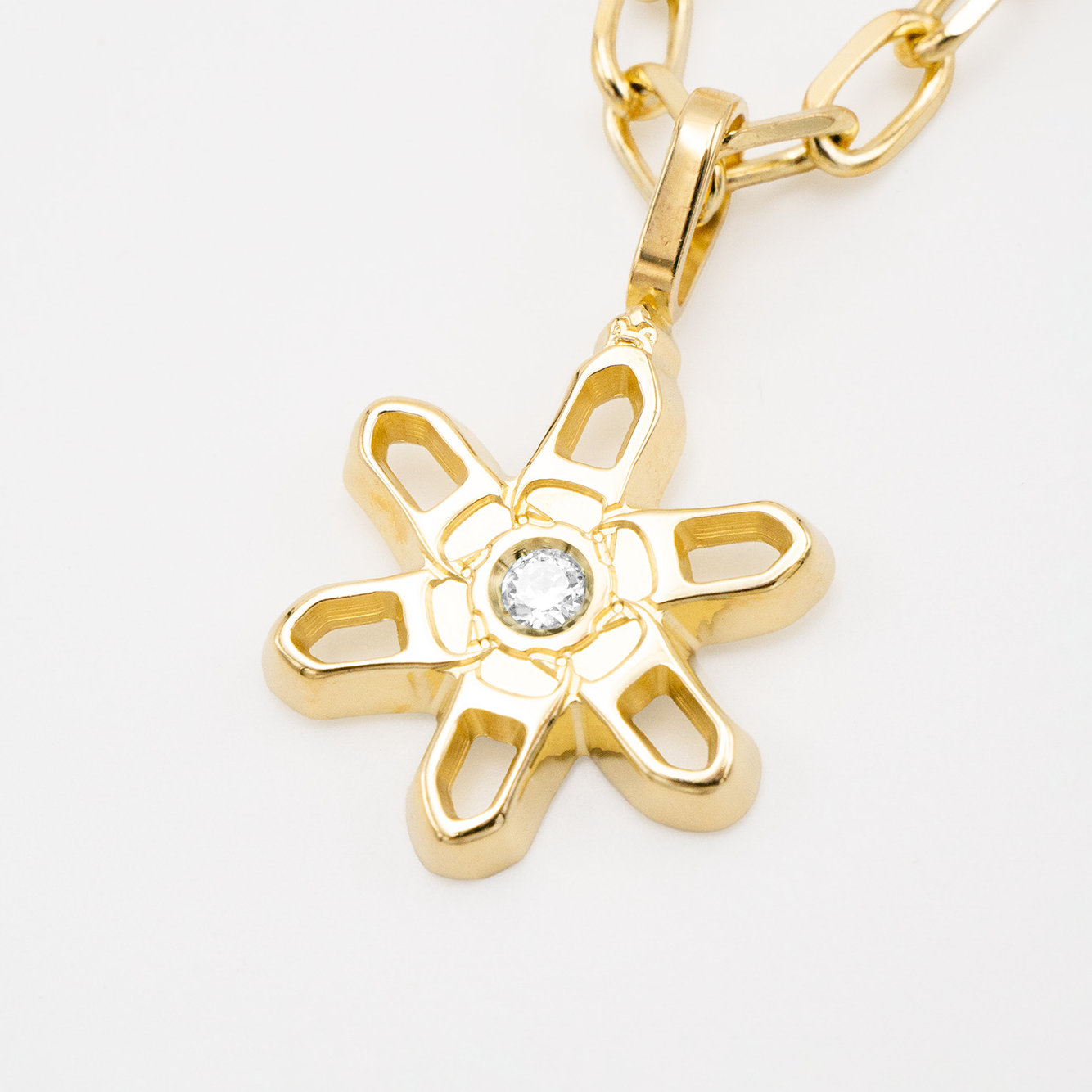 DAISY NECKLACE | GOLD
