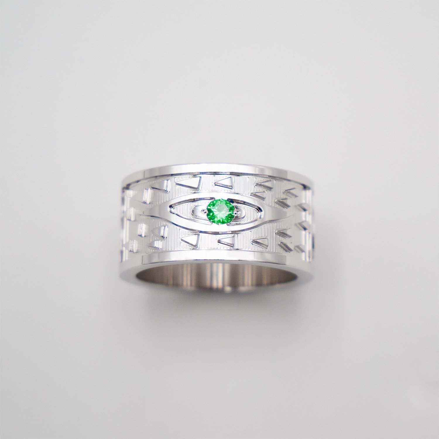 BAGUE ADELE | OR BLANC