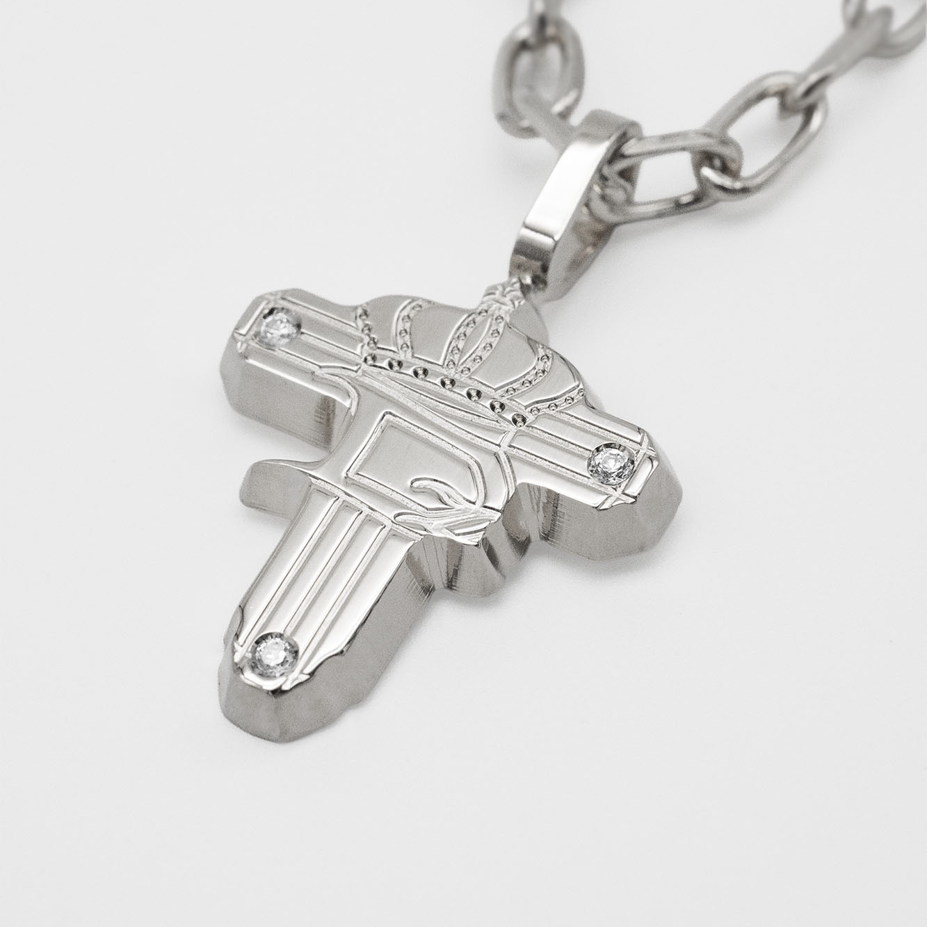 OPERA NECKLACE | WHITE GOLD