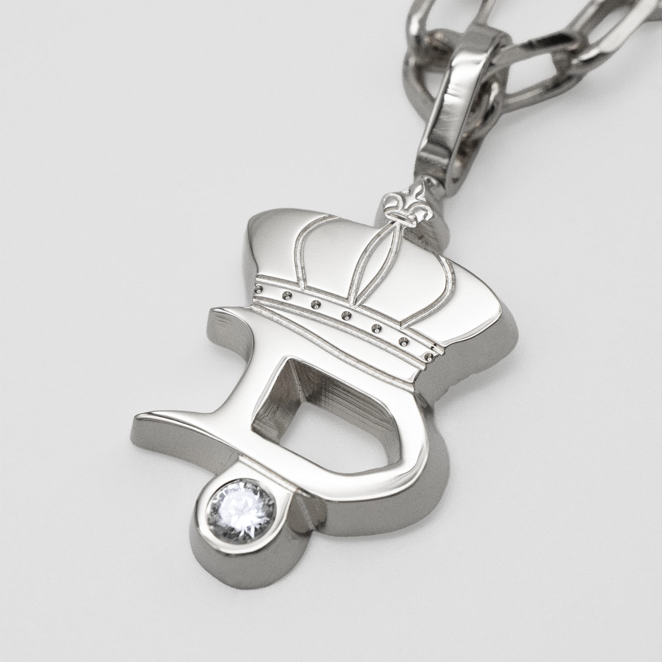 NISS NECKLACE | WHITE GOLD