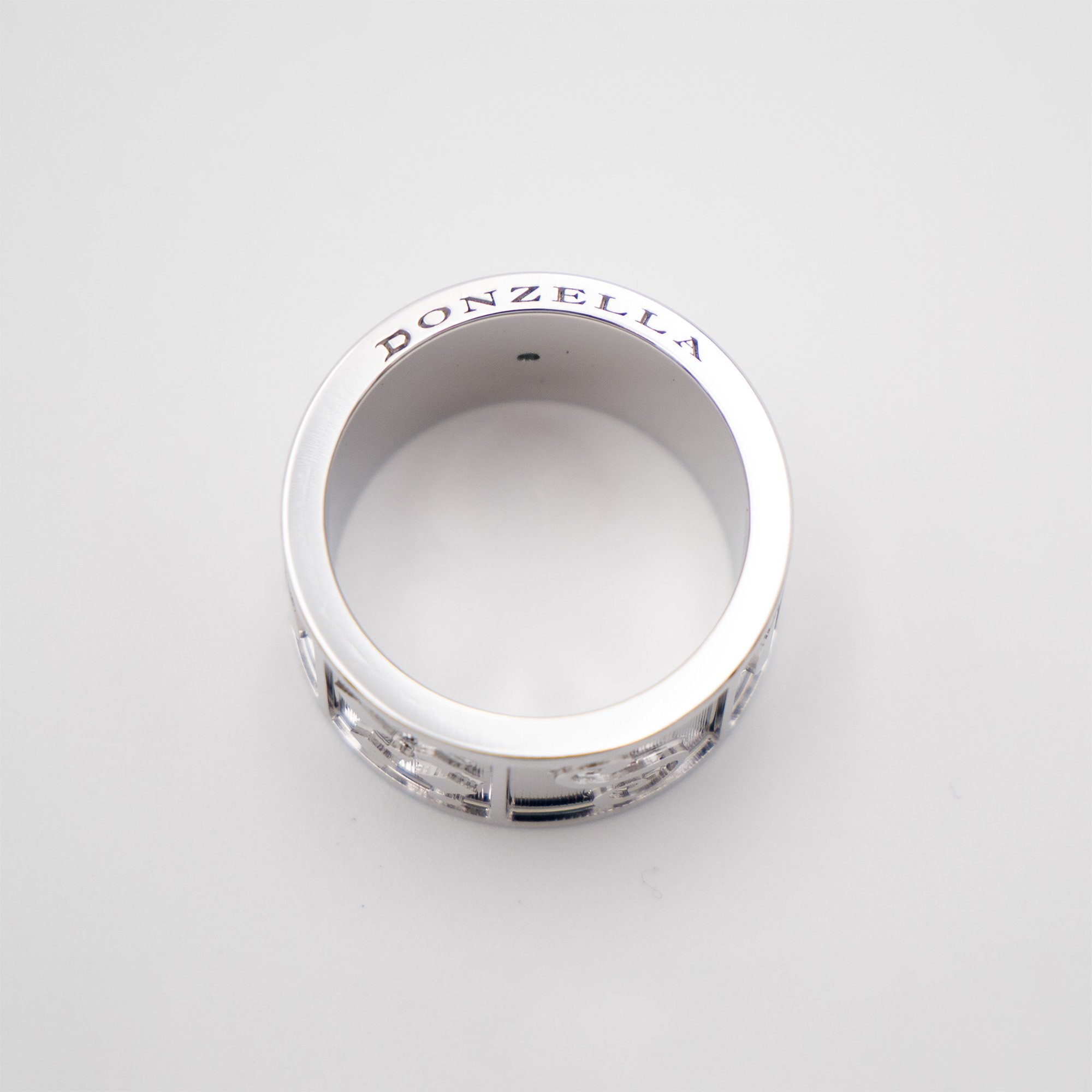BAGUE ADELE | OR BLANC