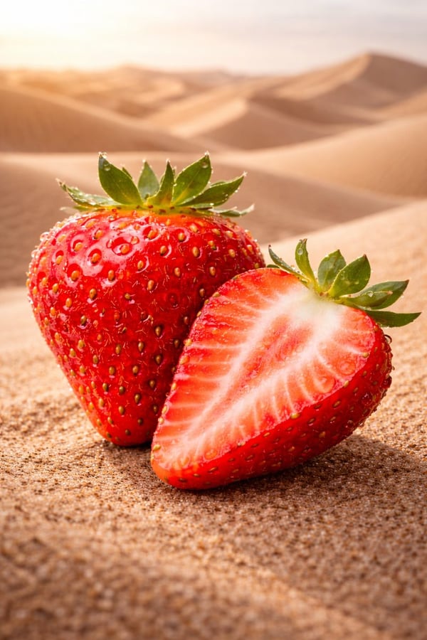 Strawberry Desert Adventure Quiz!