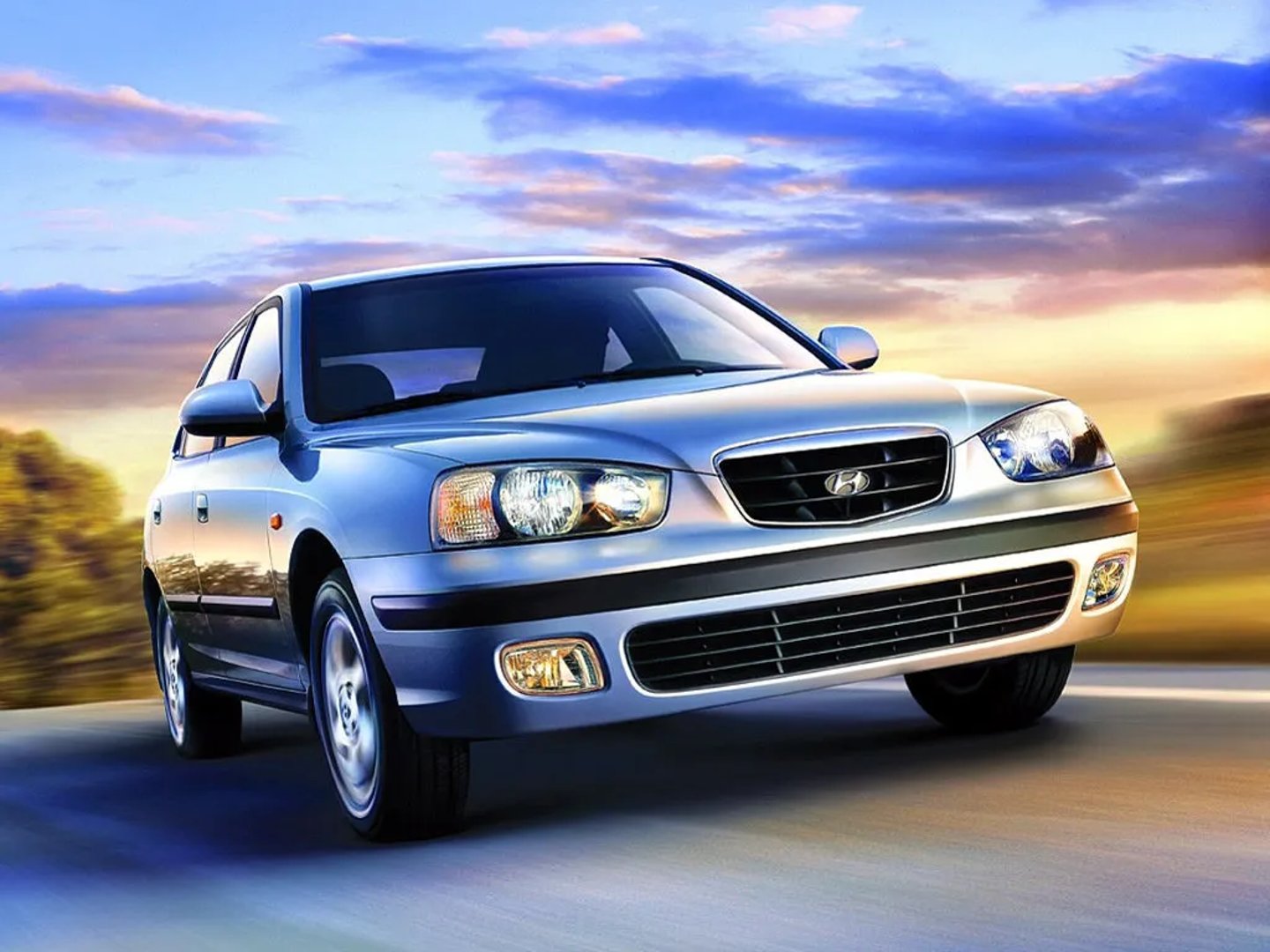Hyundai Avante 3 generation, restyling  Liftback