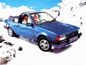 Ford Escort 3 generation  Cabrio