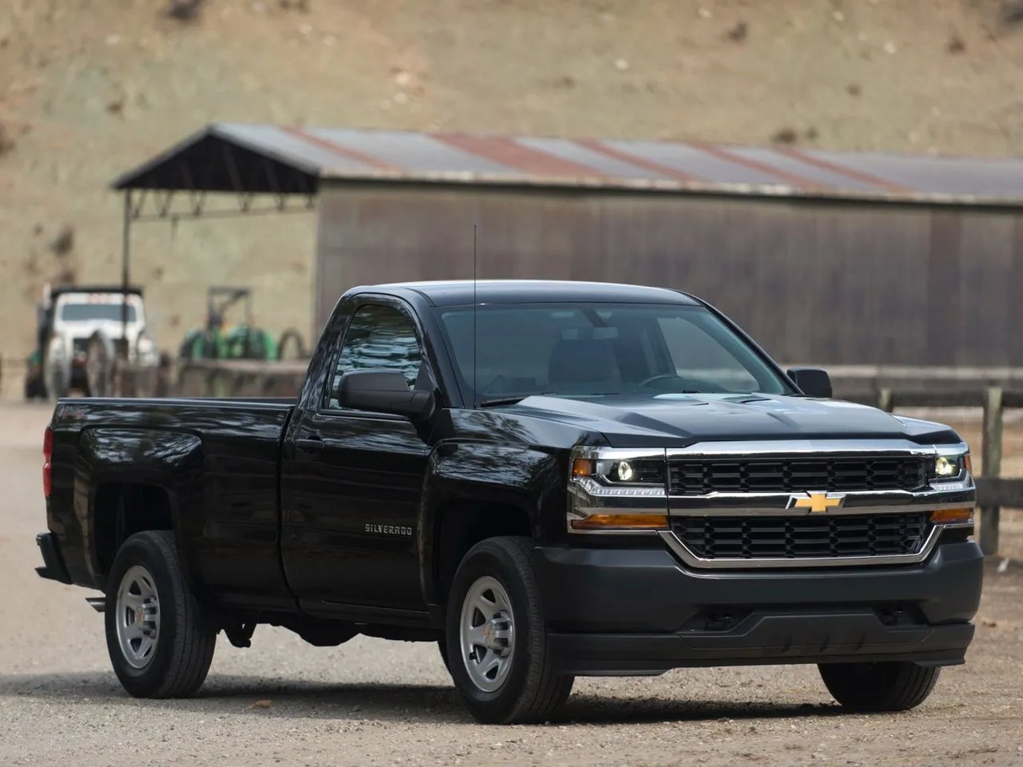 Chevrolet Silverado 3 generation, restyling  Pickup single-cab