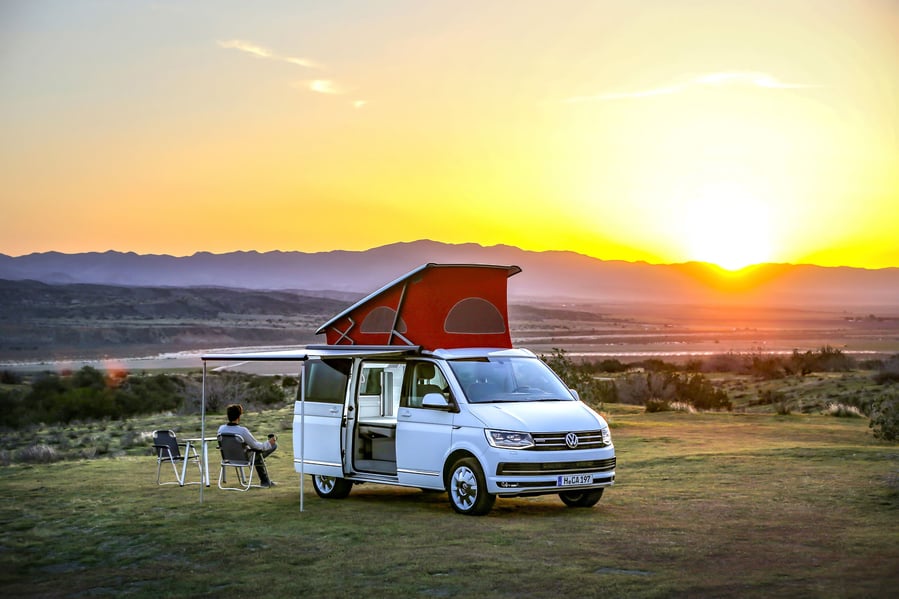 Volkswagen California Campervan in Deutschland