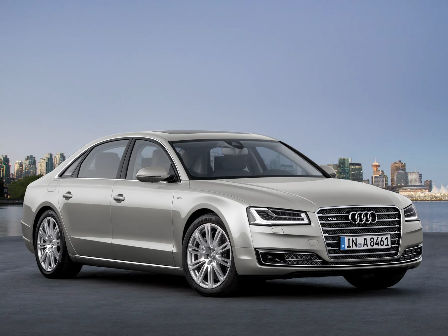 Audi A8 3 generation, restyling  Sedan Long