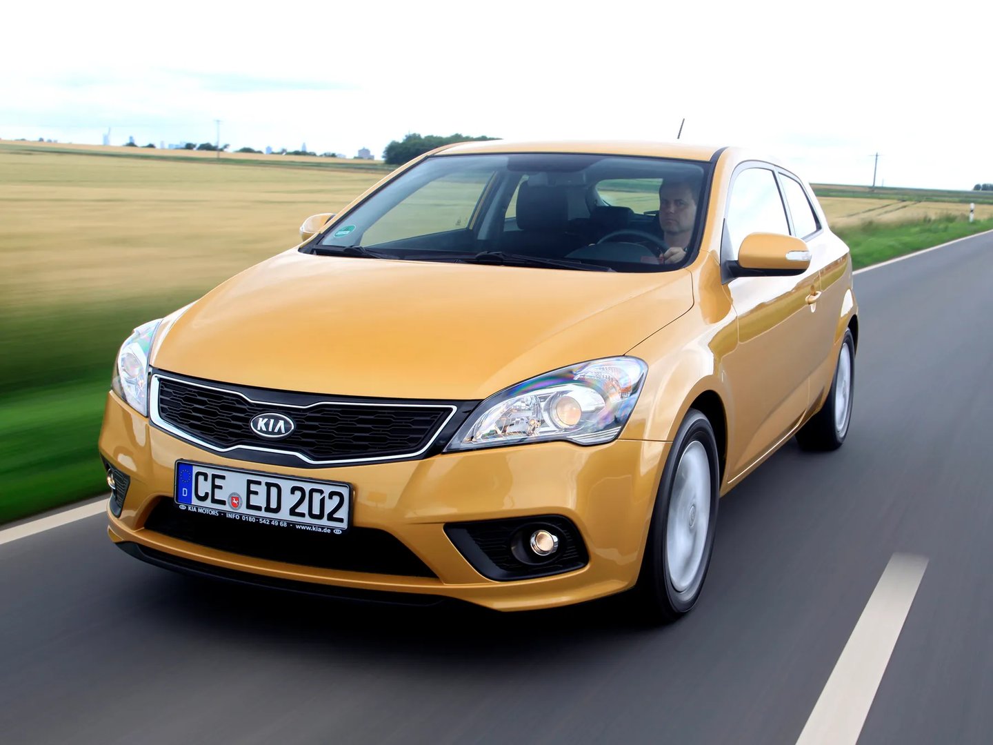 Kia Ceed 1 generation, restyling  Hatchback 3-door