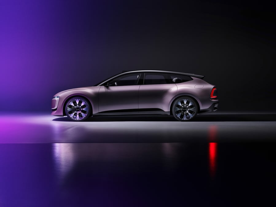 AUDI E Concept Seitenansicht