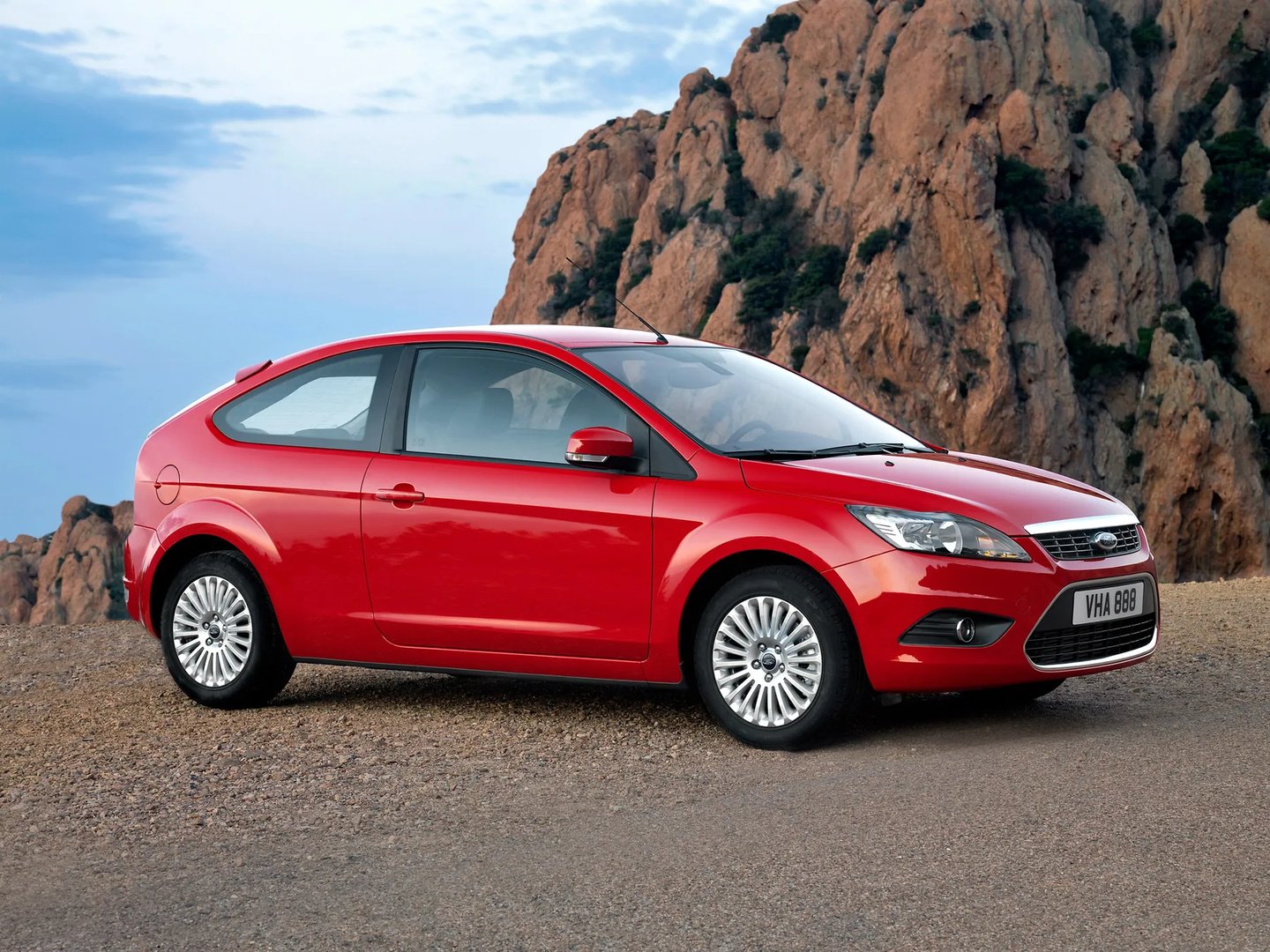 Ford Focus 2 generation, restyling  Hatchback 3-door