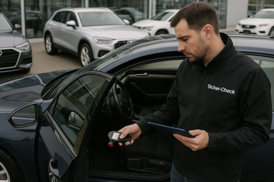 Verifying used car specifications before valuation