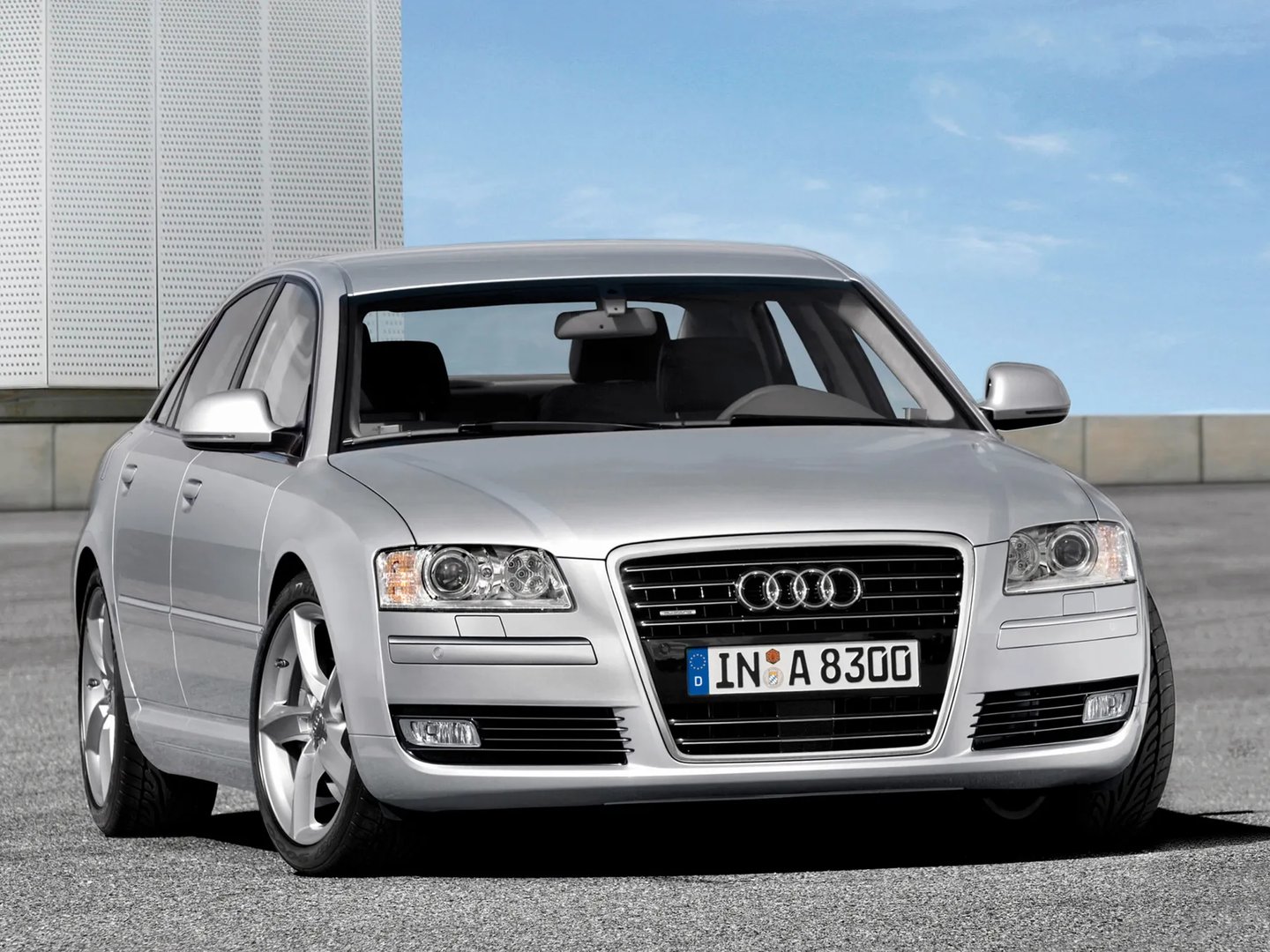 Audi A8 2 generation, restyling 2  Sedan