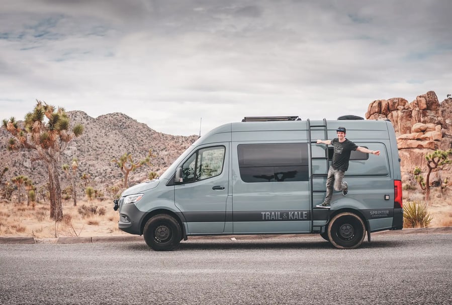 Prüfung eines gebrauchten Campervans in Deutschland