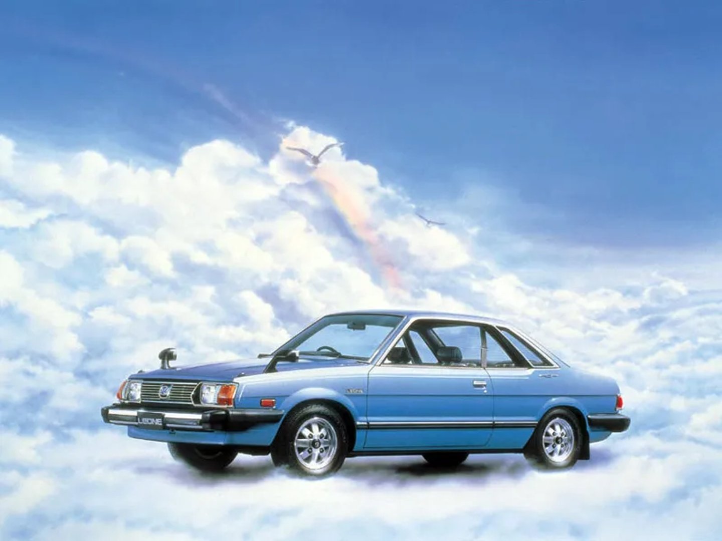 Subaru Leone 2 generation  Coupe