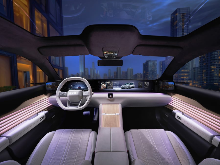 AUDI E Concept Charging