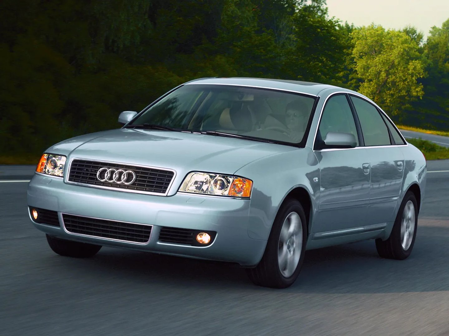 Audi A6 2 generation, restyling  Sedan