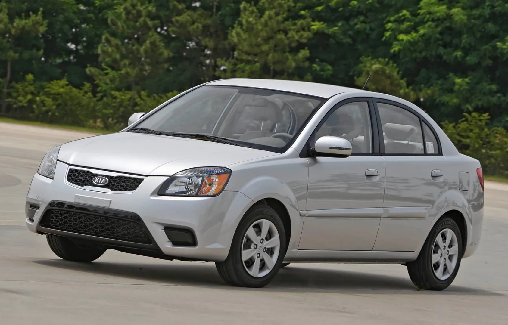 Kia Rio 2 generation, restyling  Sedan
