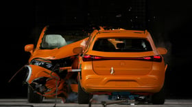Mercedes-Benz Crash Test Proves EV Safety