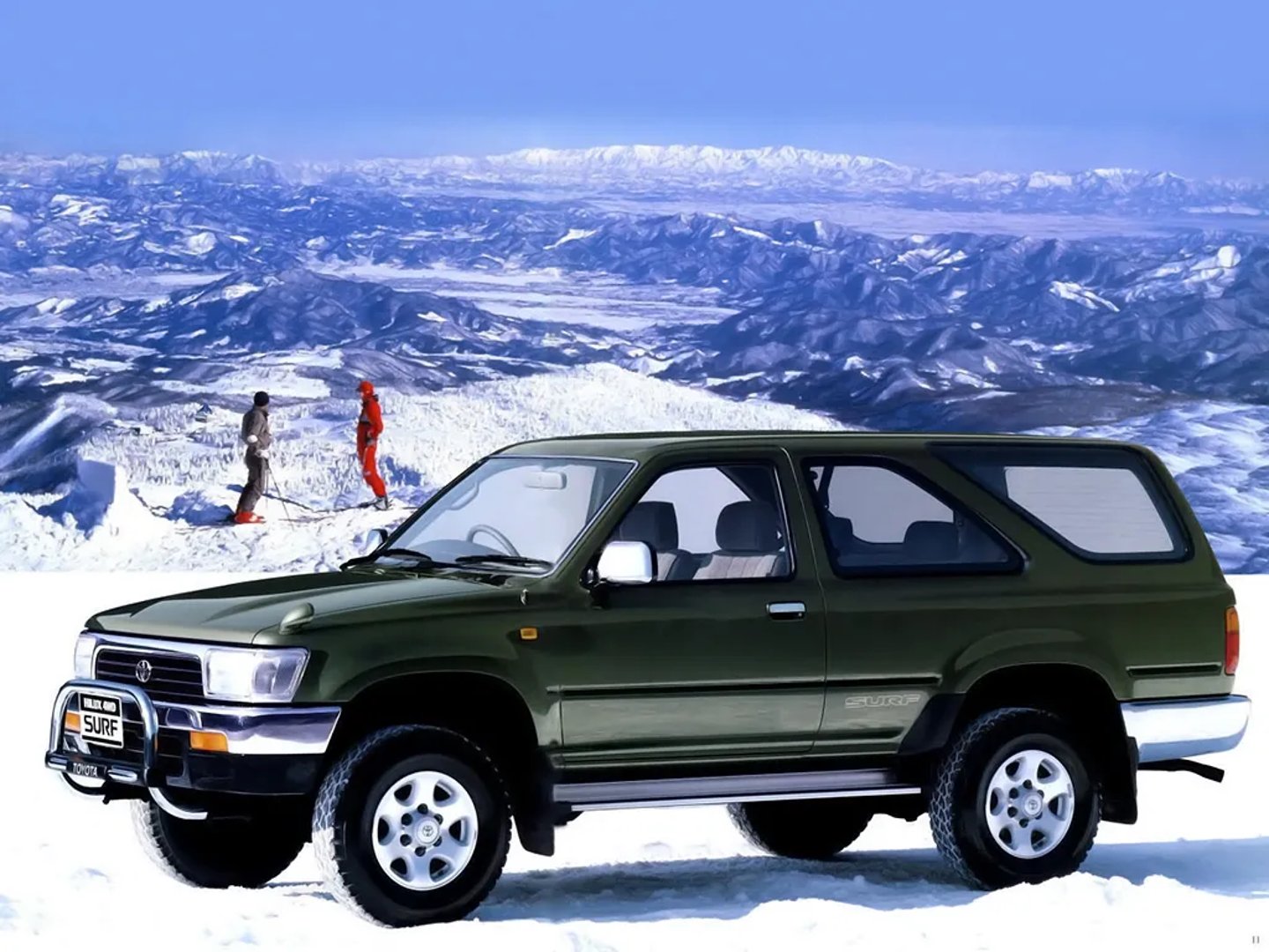 Toyota Hilux Surf 2 generation, restyling  SUV 3-doors