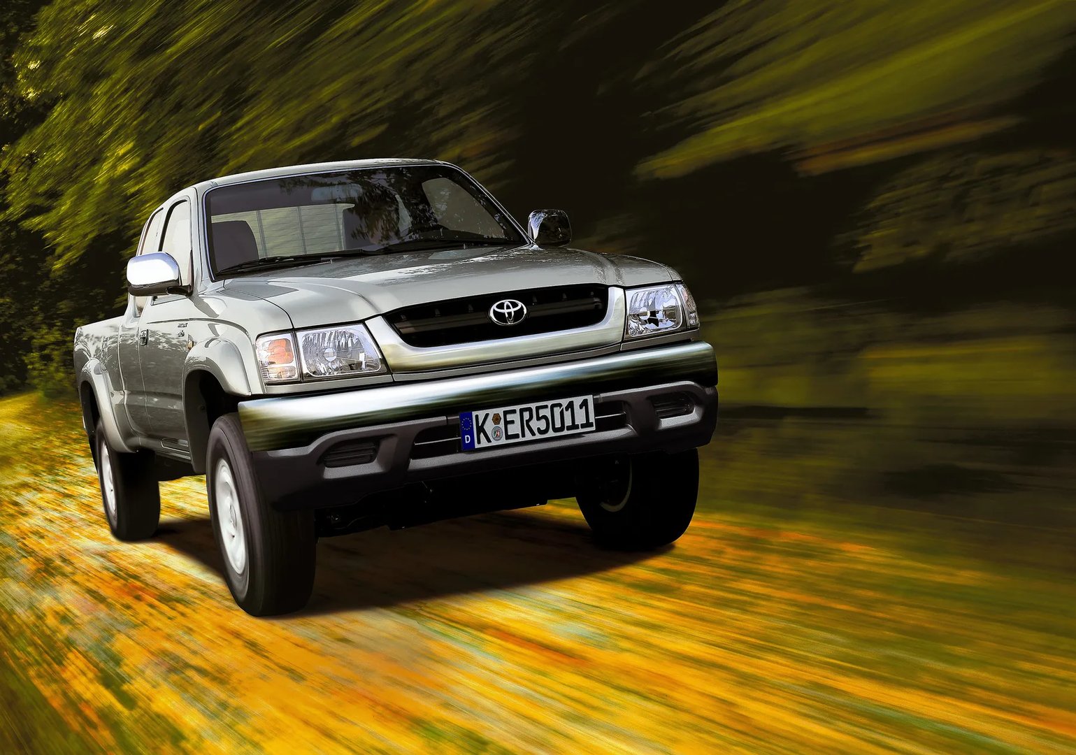 Toyota Hilux 6 generation, restyling  Pickup 1.5-cab
