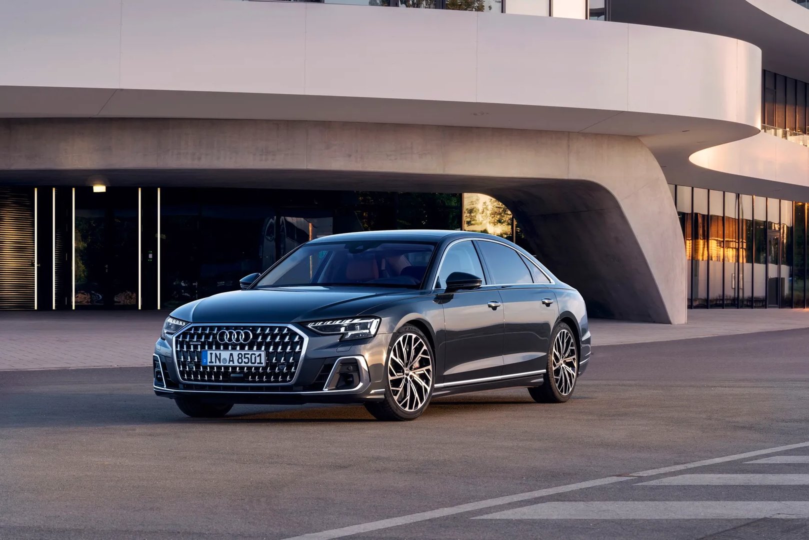 Audi A8 4 generation, restyling 1  Sedan Long