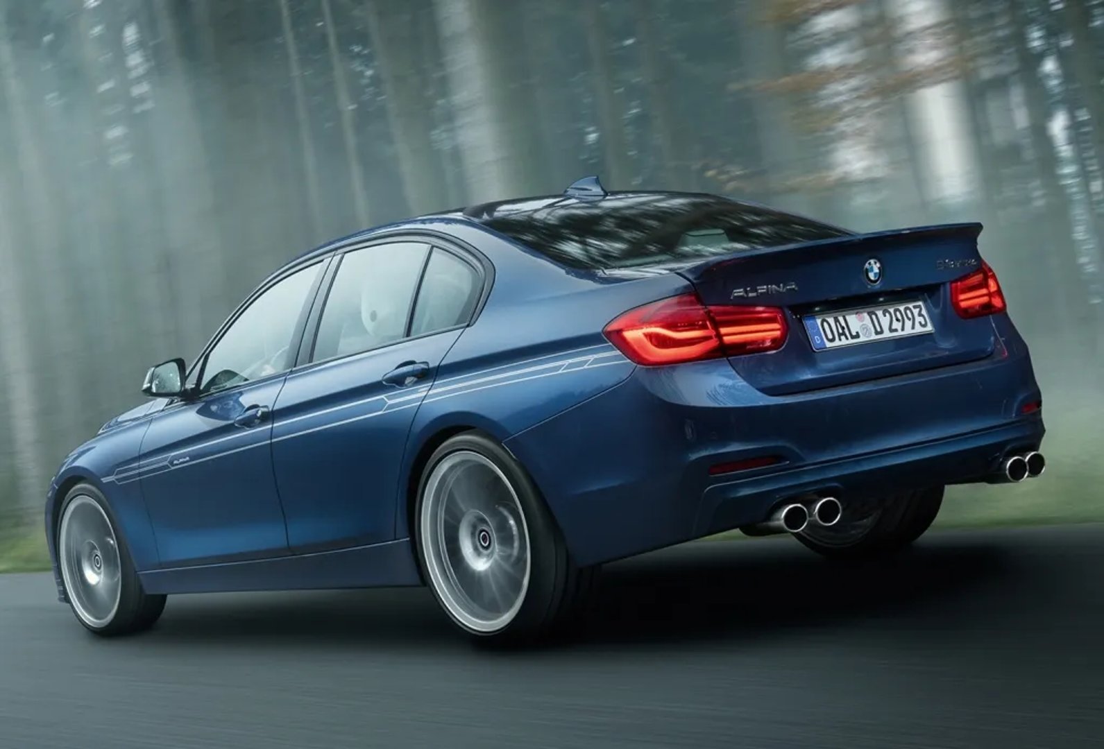 Alpina D3 2 generation, restyling  Sedan