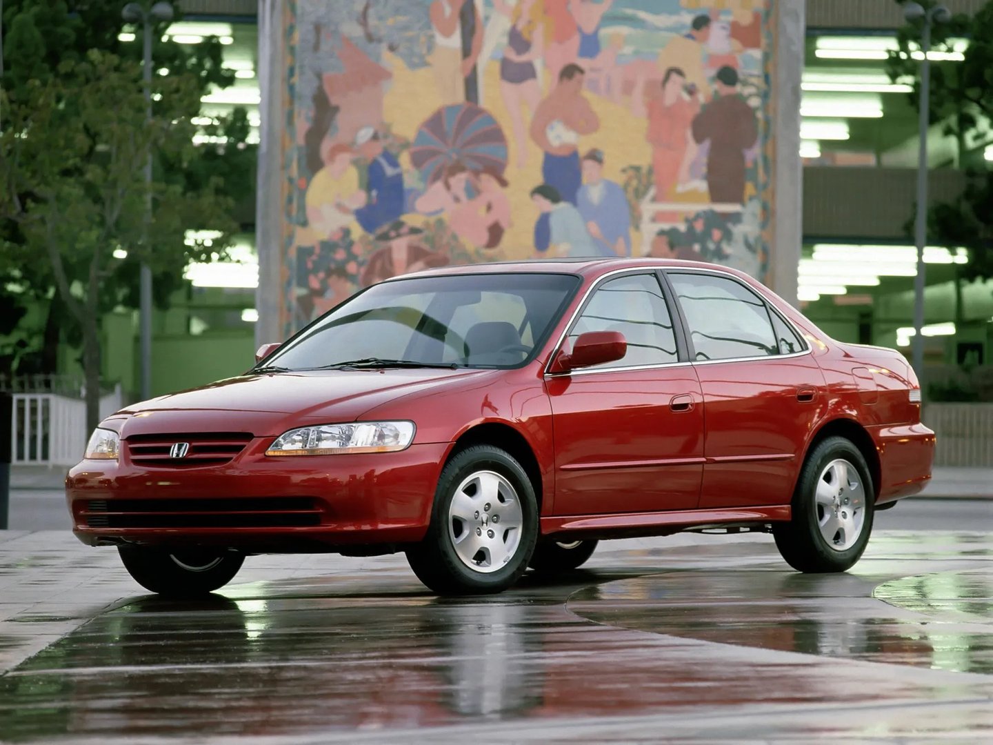 Honda Accord (USA) 6 generation, restyling  Sedan