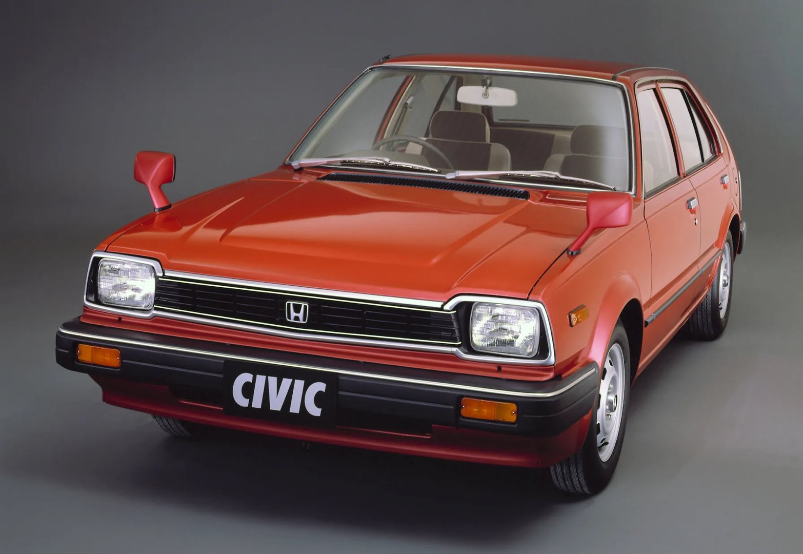 Honda Civic 2 generation, restyling  Mini 5-doors