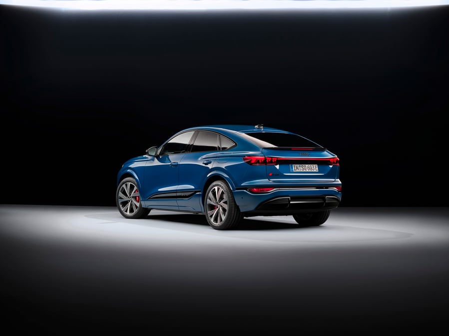 Audi Q6 Sportback e-tron Rear View