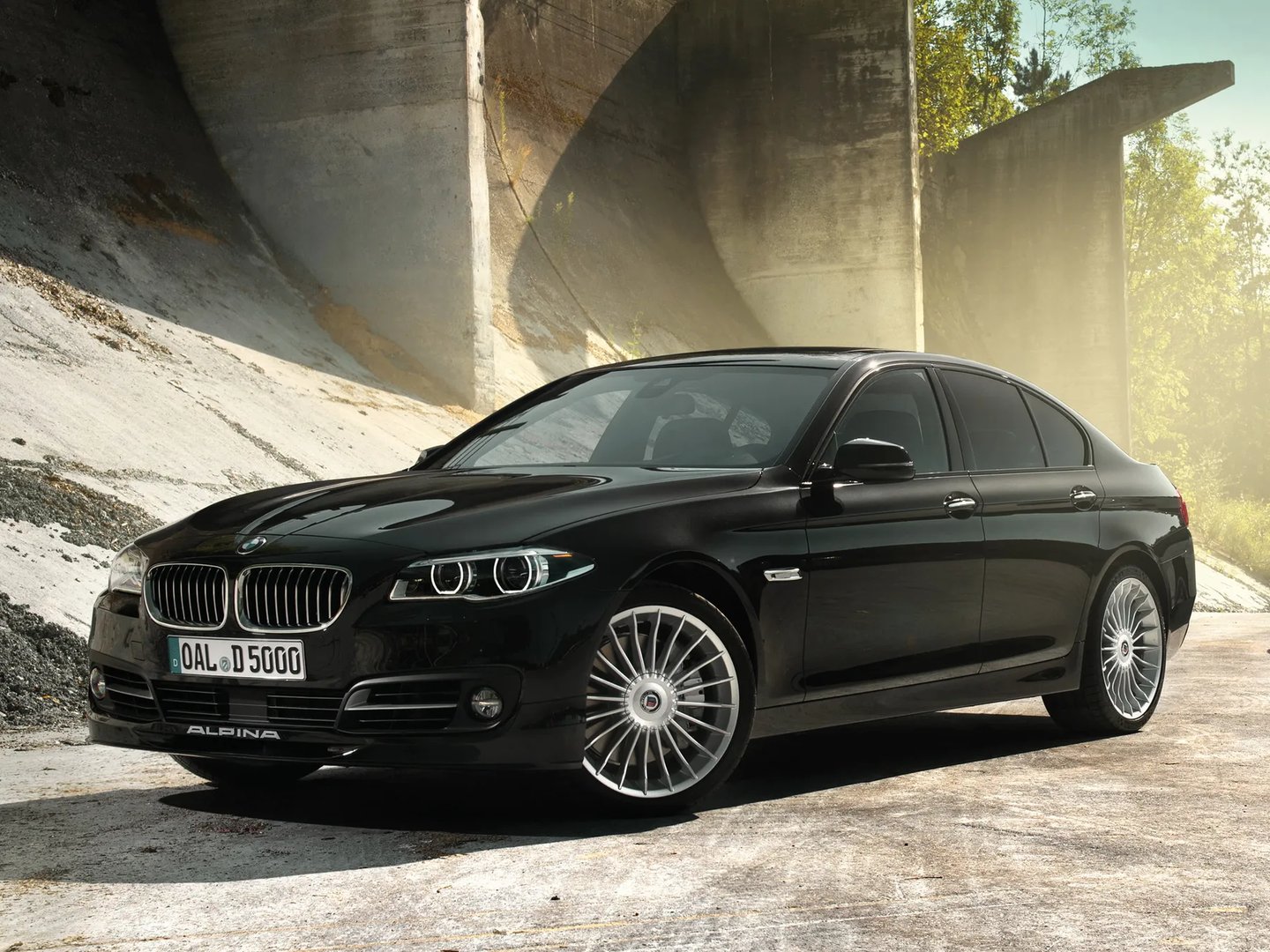 Alpina D5 1 generation, restyling  Sedan