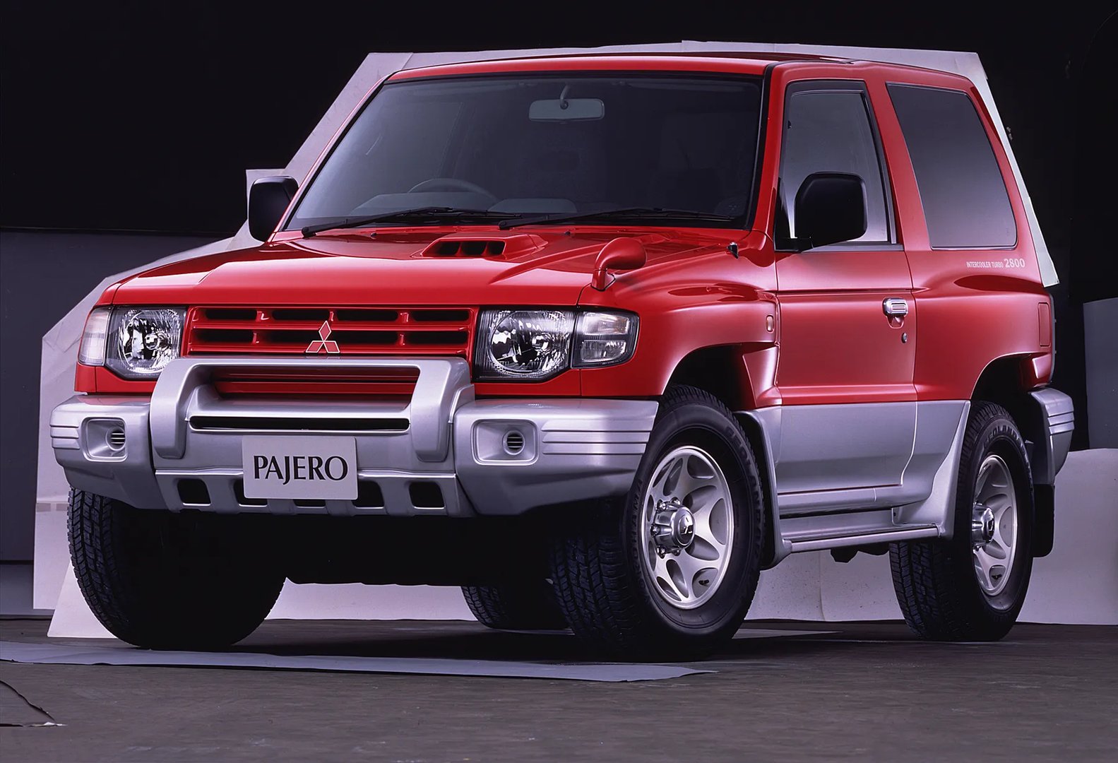 Mitsubishi Pajero 2 generation, restyling  SUV 3-doors