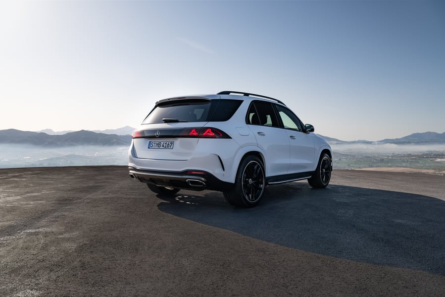 Mercedes GLE Facelift Frontdesign und Kühlergrill