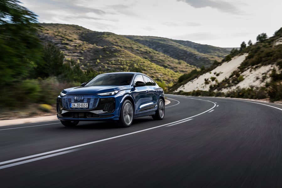 Audi Q6 Sportback e-tron Front View
