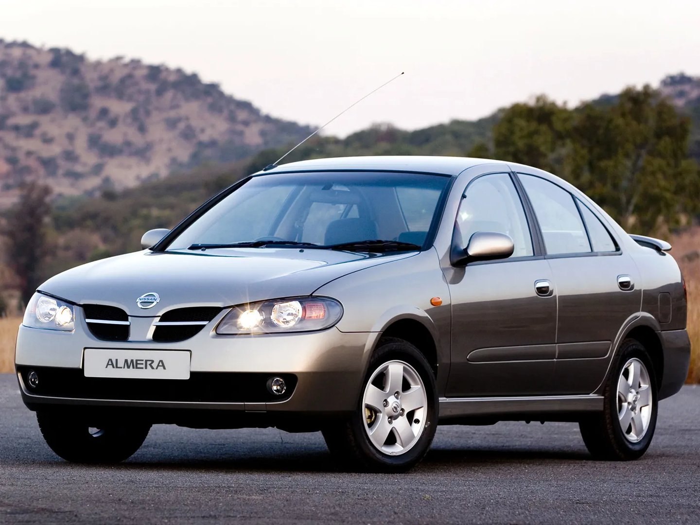 Nissan Almera 2 generation, restyling  Sedan