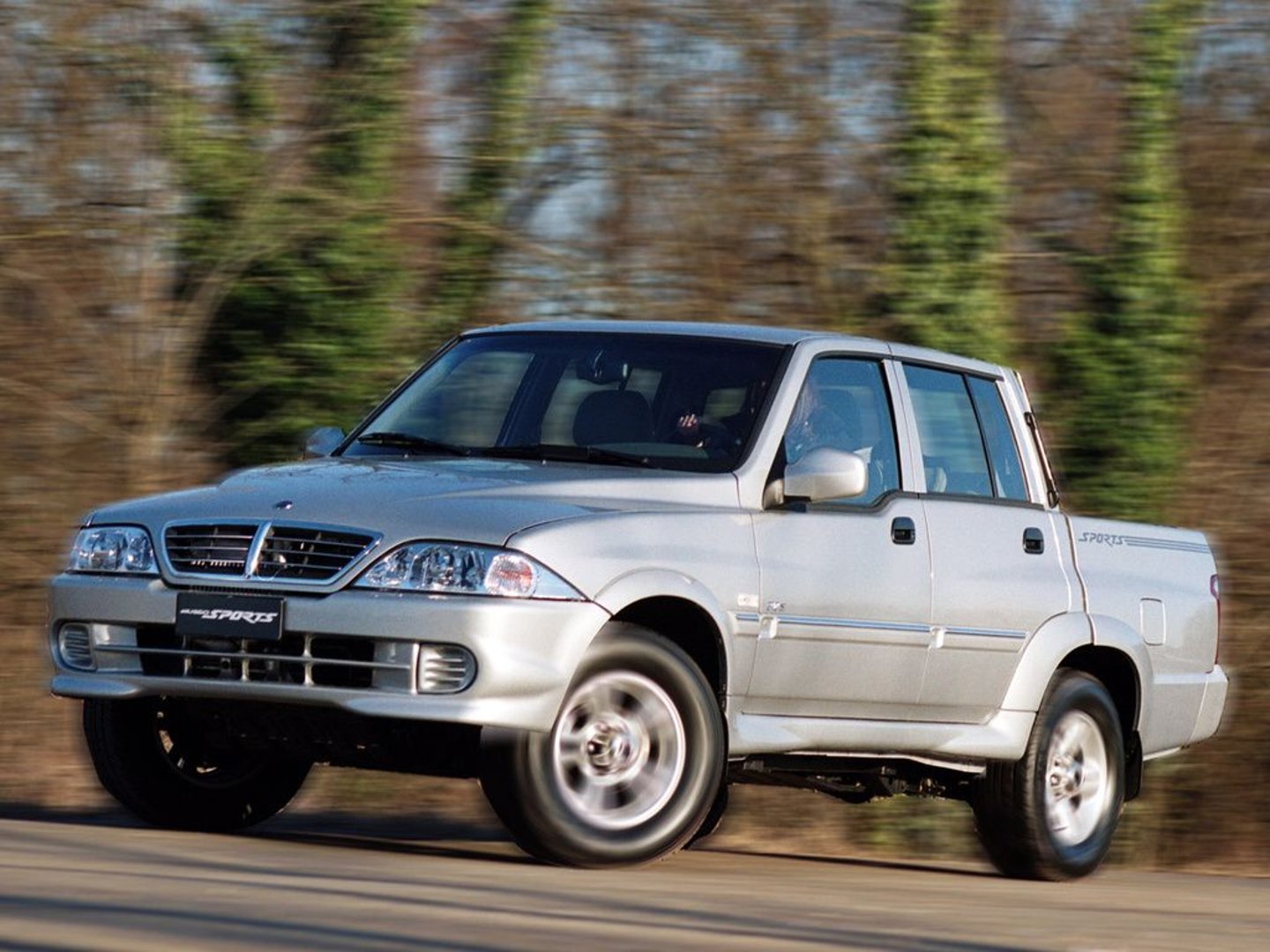 SsangYong Musso 1 generation, restyling  Pickup double-cab 
