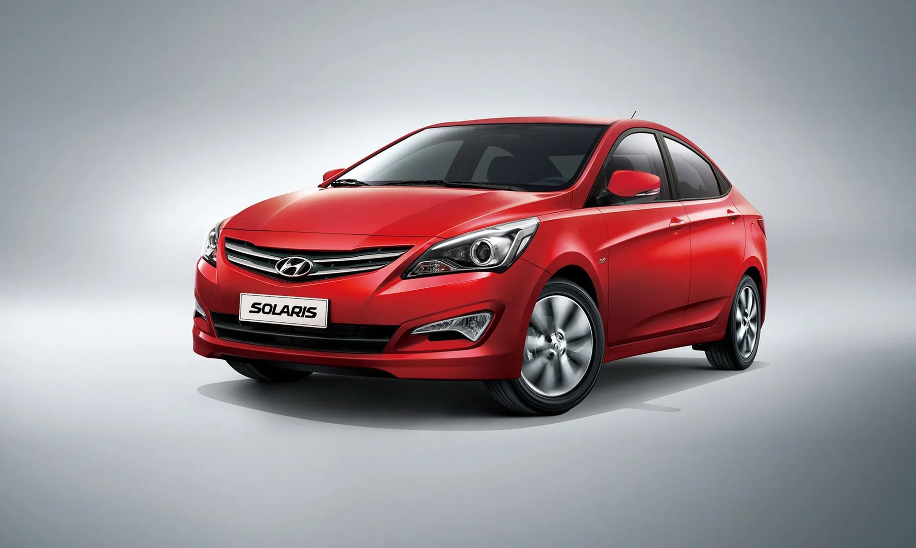 Hyundai Solaris 1 generation, restyling  Sedan