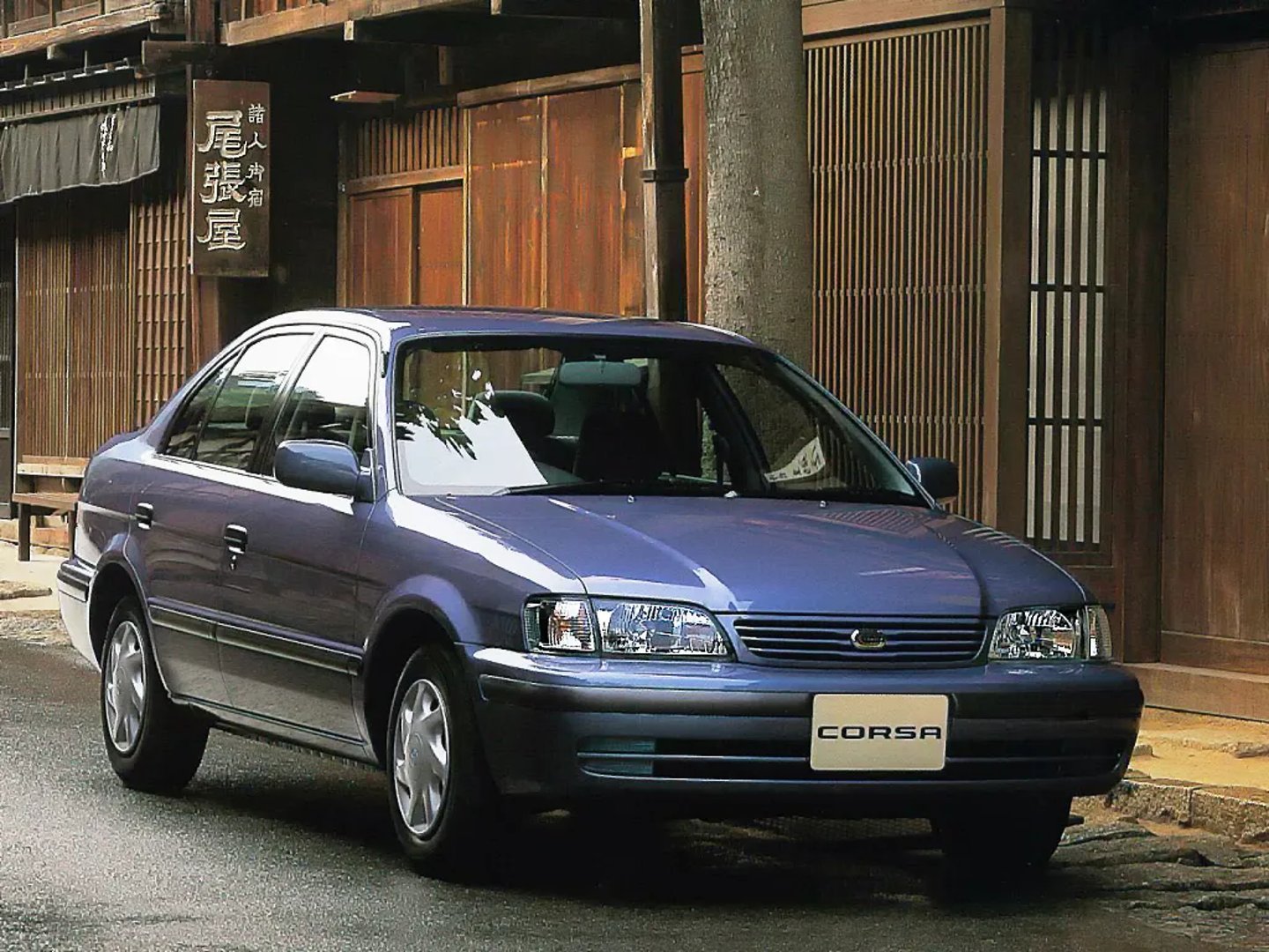 Toyota Corsa 5 generation, restyling  Sedan
