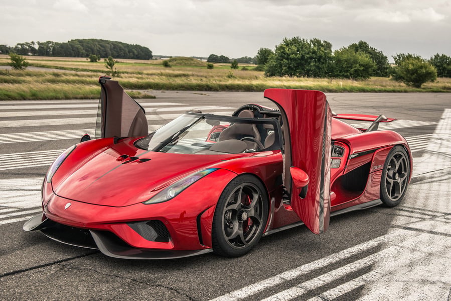 Koenigsegg Regera Hybrid Hypercar ohne klassisches Getriebe