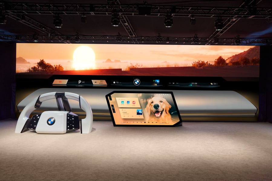 Nachhaltigkeit im BMW Panoramic iDrive