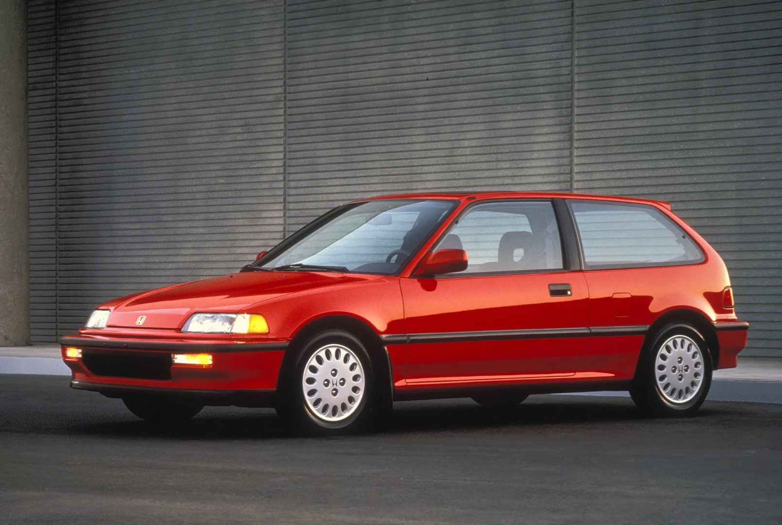 Honda Civic 4 generation, restyling  Mini 3-doors